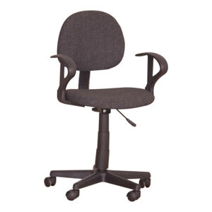 Kancelárska stolička, čierna, TC3-227