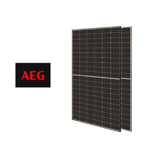 AEG 480Wp Black/Silver Frame (bílá zadní vrstva) 22,24 % AS-M1208Z-H(M10)-480/HV / AS-M1208-H(M10)-480/HV Množství: 1ks, Varianta: Black Frame (černý rám)