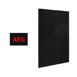 AEG 440Wp Full Black Bifaciální (černé sklo) 22% AS-M1082B-BH(RM10)-440/HV Množství: 36ks paleta