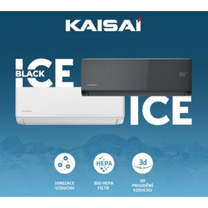 Nástenná klimatizácia KAISAI ICE - vnútorná jednotka Výkon: 3,50 kW – KLB-12HRHI