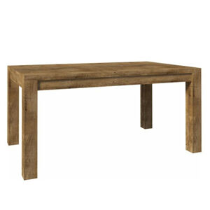 Jedálenský stôl, dub lefkas, 160x90 cm, NEVADA ST