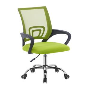 Kancelárska stolička, zelená/čierna, DEX 2 NEW, rozbalený tovar