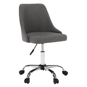 Kancelárska stolička, sivá/chróm, EDIZ P1, poškodený tovar