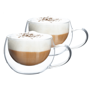 Termo pohár šálka na cappuccino, 2ks, 280ml, HOTCOOL TYP 1 R1, rozbalený tovar