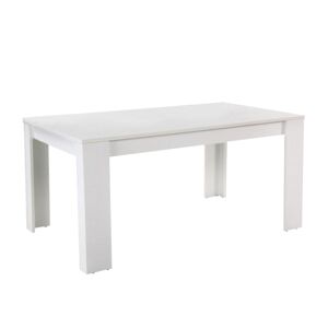 Jedálenský stôl, biela, 140x80 cm, TOMY NEW P2, poškodený tovar