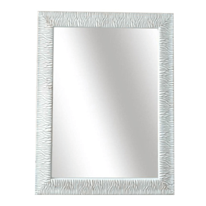 Zrkadlo, bielozlatá, MALKIA TYP 14 P1, poškodený tovar