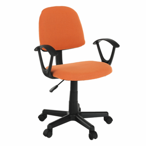 Kancelárska stolička, oranžová/čierna, TAMSON R1, rozbalený tovar