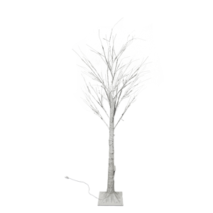 LED vianočný stromček, breza, 150 cm, WHITE BIRCH